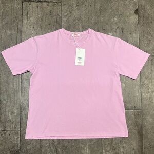 Bayse Women Baggy Boyfriend T Shirt with Distressed Edges